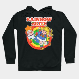 Vintage Rainbow Brite 80s Hoodie